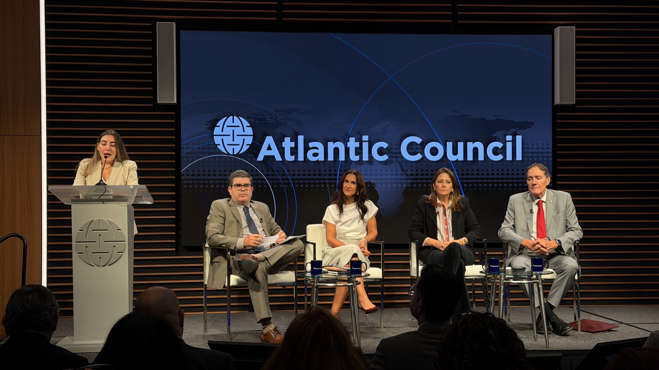 Yaneth Giha en el Atlantic Council